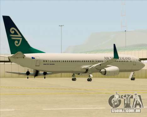 Boeing 737-800 Air New Zealand para GTA San Andreas