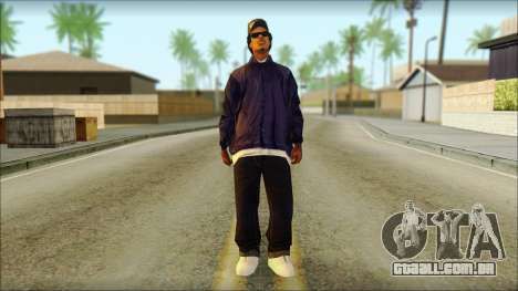 Eazy-E Blue Skin v1 para GTA San Andreas