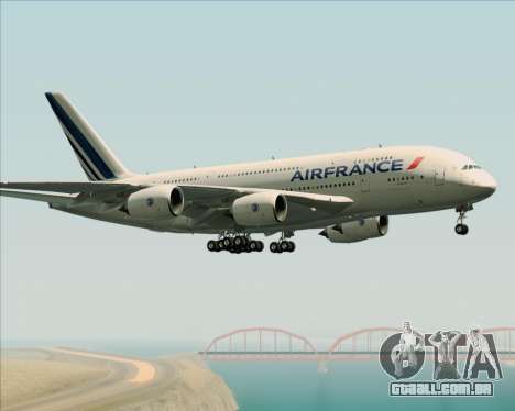 Airbus A380-861 Air France para GTA San Andreas
