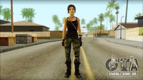 Tomb Raider Skin 4 2013 para GTA San Andreas