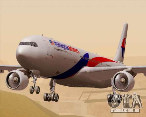 Airbus A330-323 Malaysia Airlines para GTA San Andreas