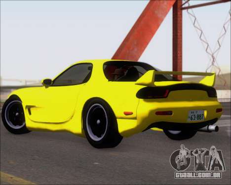 Mazda RX-7 FD3S A-Spec para GTA San Andreas