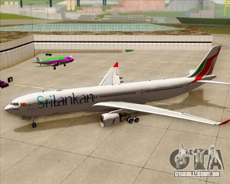 Airbus A330-300 SriLankan Airlines para GTA San Andreas