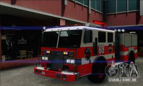 SAFD BRUTE Firetruck para GTA San Andreas