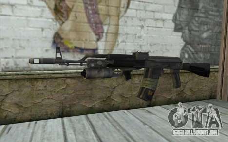 AK-101 com a segurança dos nossos (Battlefield 2 para GTA San Andreas