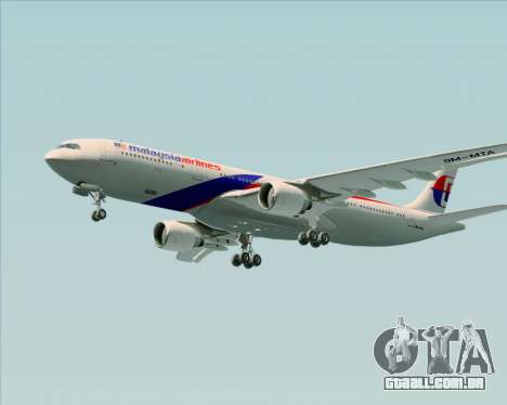 Airbus A330-323 Malaysia Airlines para GTA San Andreas
