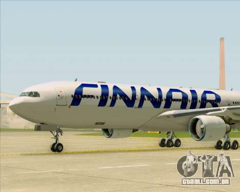 Airbus A330-300 Finnair (Current Livery) para GTA San Andreas