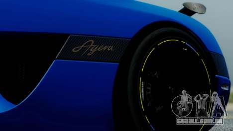 Koenigsegg Agera R para GTA San Andreas