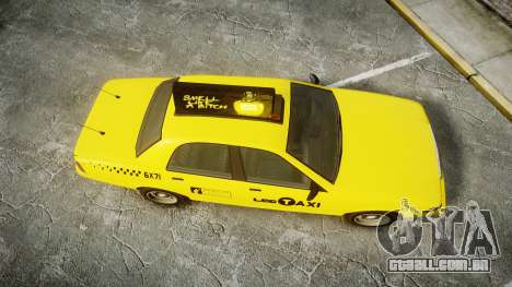 GTA V Vapid Taxi LCC para GTA 4