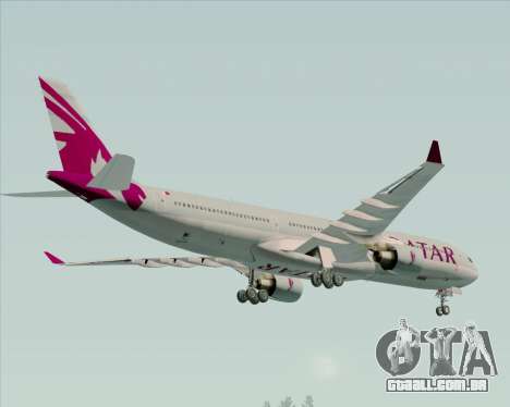 Airbus A330-300 Qatar Airways para GTA San Andreas