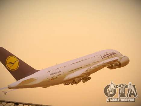 Airbus A380-800 Lufthansa para GTA San Andreas