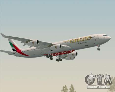 Airbus A340-313 Emirates para GTA San Andreas
