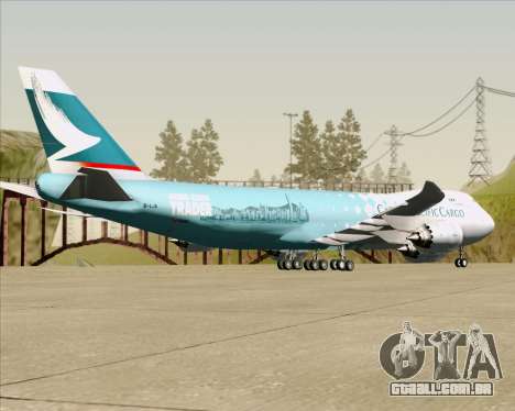 Boeing 747-8 Cargo Cathay Pacific Cargo para GTA San Andreas