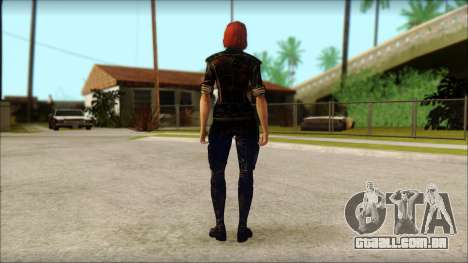 Mass Effect Anna Skin v9 para GTA San Andreas