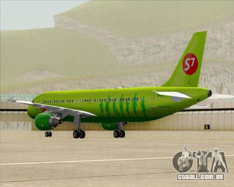 Airbus A320-214 S7-Siberia Airlines para GTA San Andreas
