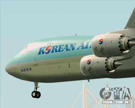 Boeing 747-8 Cargo Korean Air Cargo para GTA San Andreas