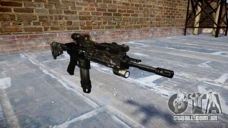 Automatic rifle Colt M4A1 ce digital para GTA 4