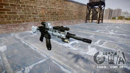 Automatic rifle Colt M4A1 crânios para GTA 4