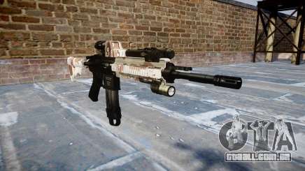 Automatic rifle Colt M4A1 choco para GTA 4