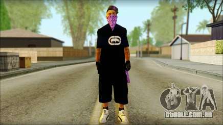 East Side Ballas Skin 2 para GTA San Andreas