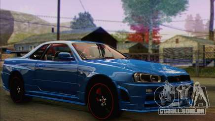 Nissan Skyline GTR34 para GTA San Andreas