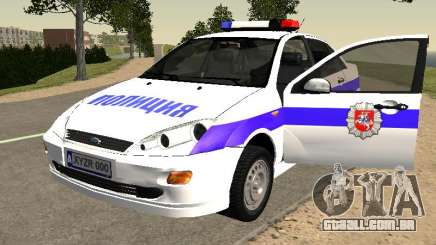 Ford Focus Polícia Nizhny Novgorod região para GTA San Andreas