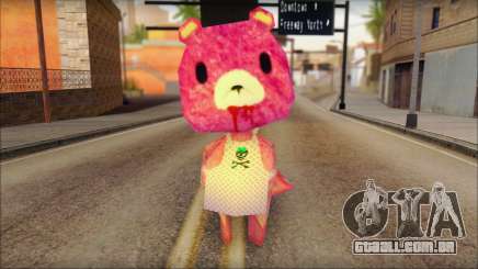 Gloomy the Foxy Bear Ped Skin para GTA San Andreas