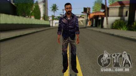 Lee from Walking Dead para GTA San Andreas