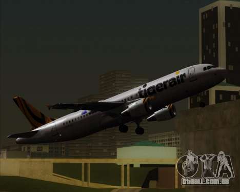 Airbus A320-200 Tigerair Australia para GTA San Andreas