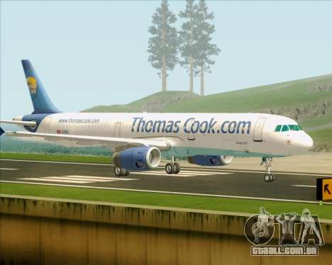 Airbus A321-200 Thomas Cook Airlines para GTA San Andreas