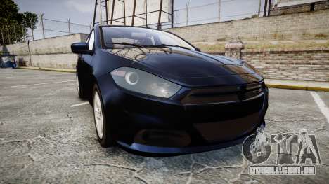 Dodge Dart 2013 Undercover [ELS] para GTA 4