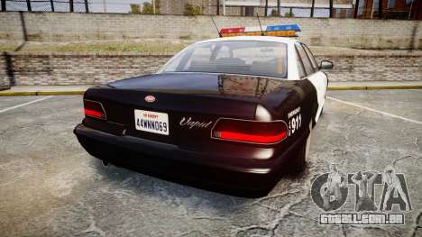 Vapid Police Cruiser MX7000 para GTA 4