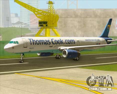 Airbus A321-200 Thomas Cook Airlines para GTA San Andreas