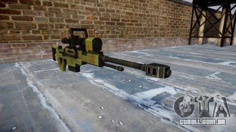 Grande calibre sniper rifle para GTA 4