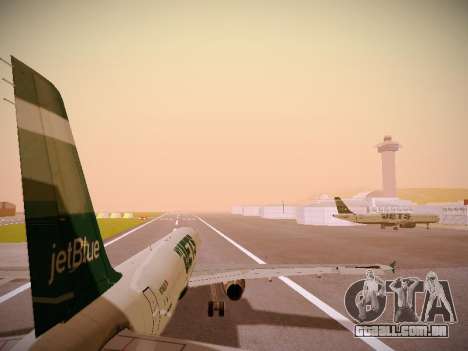 Airbus A321-232 jetBlue NYJets para GTA San Andreas