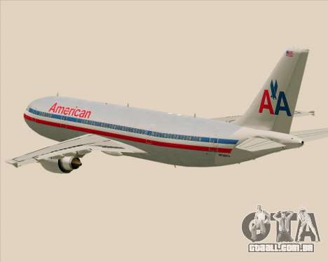 Airbus A300-600 American Airlines para GTA San Andreas
