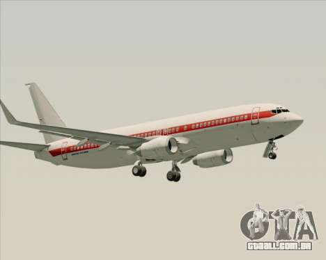 Boeing 737-800 EG&G - Janet para GTA San Andreas