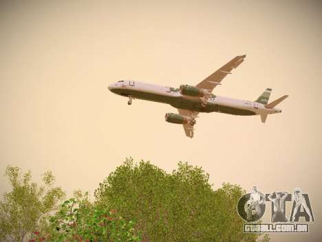 Airbus A321-232 jetBlue NYJets para GTA San Andreas