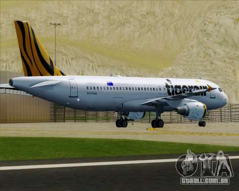 Airbus A320-200 Tigerair Australia para GTA San Andreas