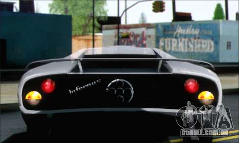 GTA 5 Infernus para GTA San Andreas