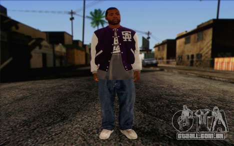 Ballas from GTA 5 Skin 2 para GTA San Andreas