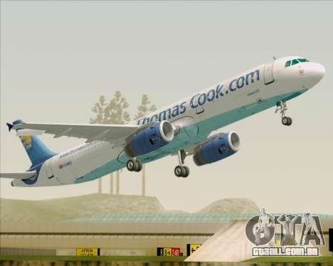 Airbus A321-200 Thomas Cook Airlines para GTA San Andreas