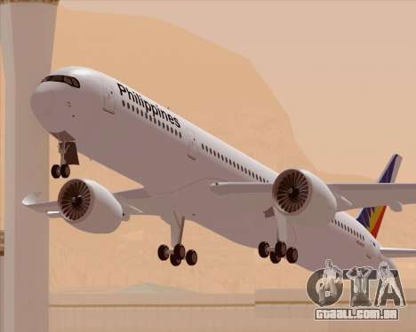 Airbus A350-900 Philippine Airlines para GTA San Andreas