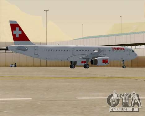 Airbus A321-200 Swiss International Air Lines para GTA San Andreas