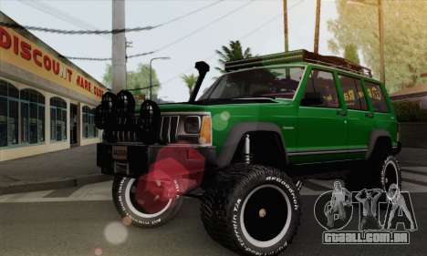 Jeep Cherokee 1998 Off Road 4x4 para GTA San Andreas