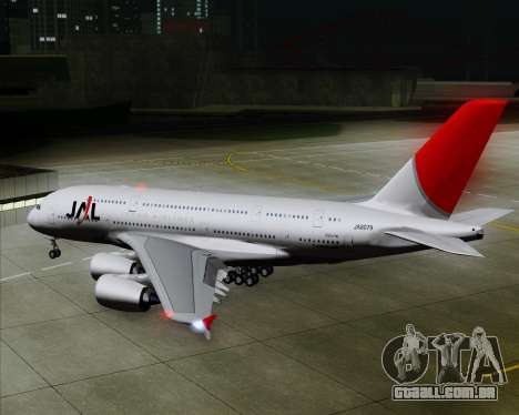 Airbus A380-800 Japan Airlines (JAL) para GTA San Andreas