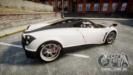 Pagani Huayra 2013 [RIV] Carbon para GTA 4