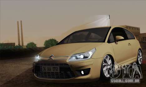 Citroen C4 VTS 2010 para GTA San Andreas