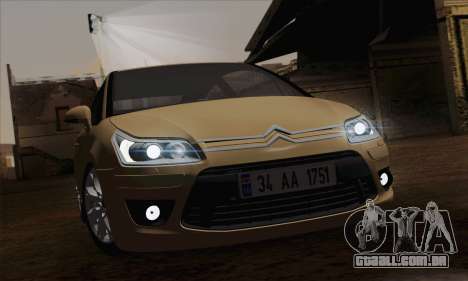 Citroen C4 VTS 2010 para GTA San Andreas