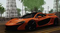 McLaren P1 Black Revel para GTA San Andreas